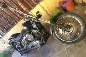 Yamaha Dragstar XVS 650 Chopper Custom TRATTABILE 