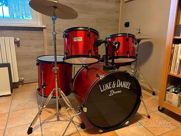 Batteria acustica completa Luke&Daniel