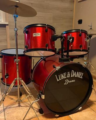 Batteria acustica completa Luke&Daniel
