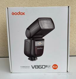Flash godox v860 x fuji kit