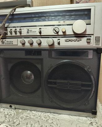 Sharp GF-767H Boombox Vintage anni80 Ghettoblaster