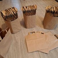 150 sacchetti di carta