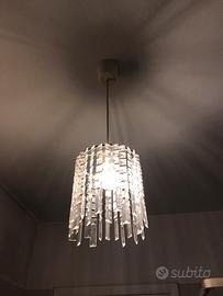 Lampadario in vetro