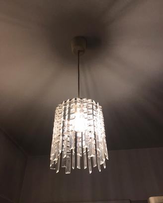 Lampadario in vetro