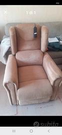 Poltrona elettrica reclinabile