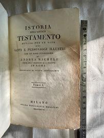 Libro antico Istoria dell’antico testamento