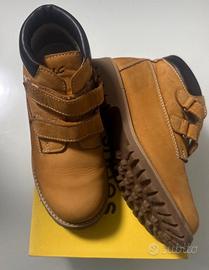 Scarponcini bimbo col cuoio mis 35