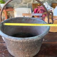 Paiolo in rame fine/primi 900