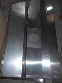Cappa professionale inox