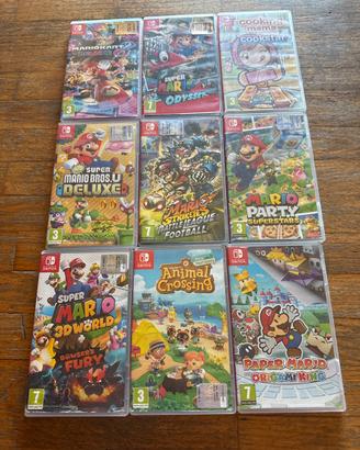 Lotto giochi nintendo switch