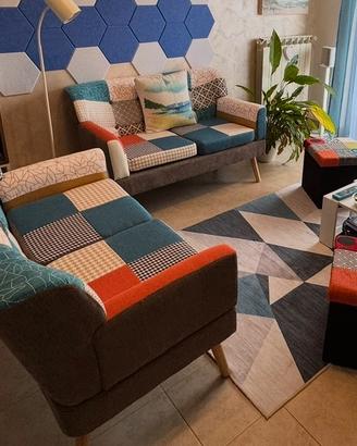 Coppia di divani 2 posti Copenaghen