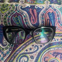 Occhiali neri Alexander McQueen