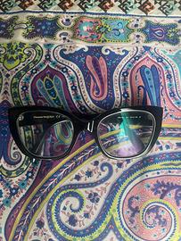 Occhiali neri Alexander McQueen