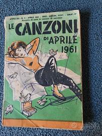 Libro di canzoni 1961