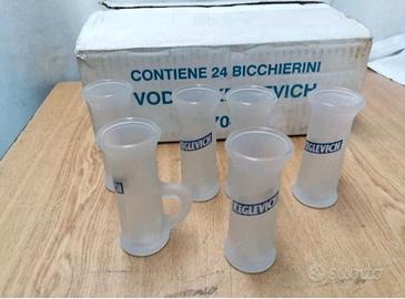KEGLEVICH Bicchieri Pubblicitari Vetro Set 6 pezzi