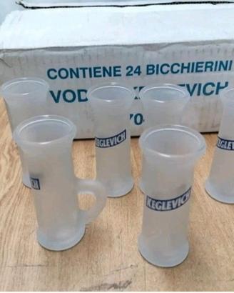 KEGLEVICH Bicchieri Pubblicitari Vetro Set 6 pezzi
