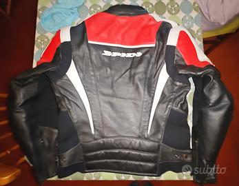 giubbotto pelle moto Spidi  XL 52