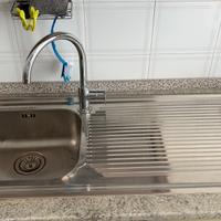 Lavello da incasso in acciaio inox