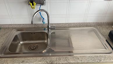 Lavello da incasso in acciaio inox