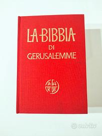 Bibbia di Gerusalemme con fodero in pelle 
