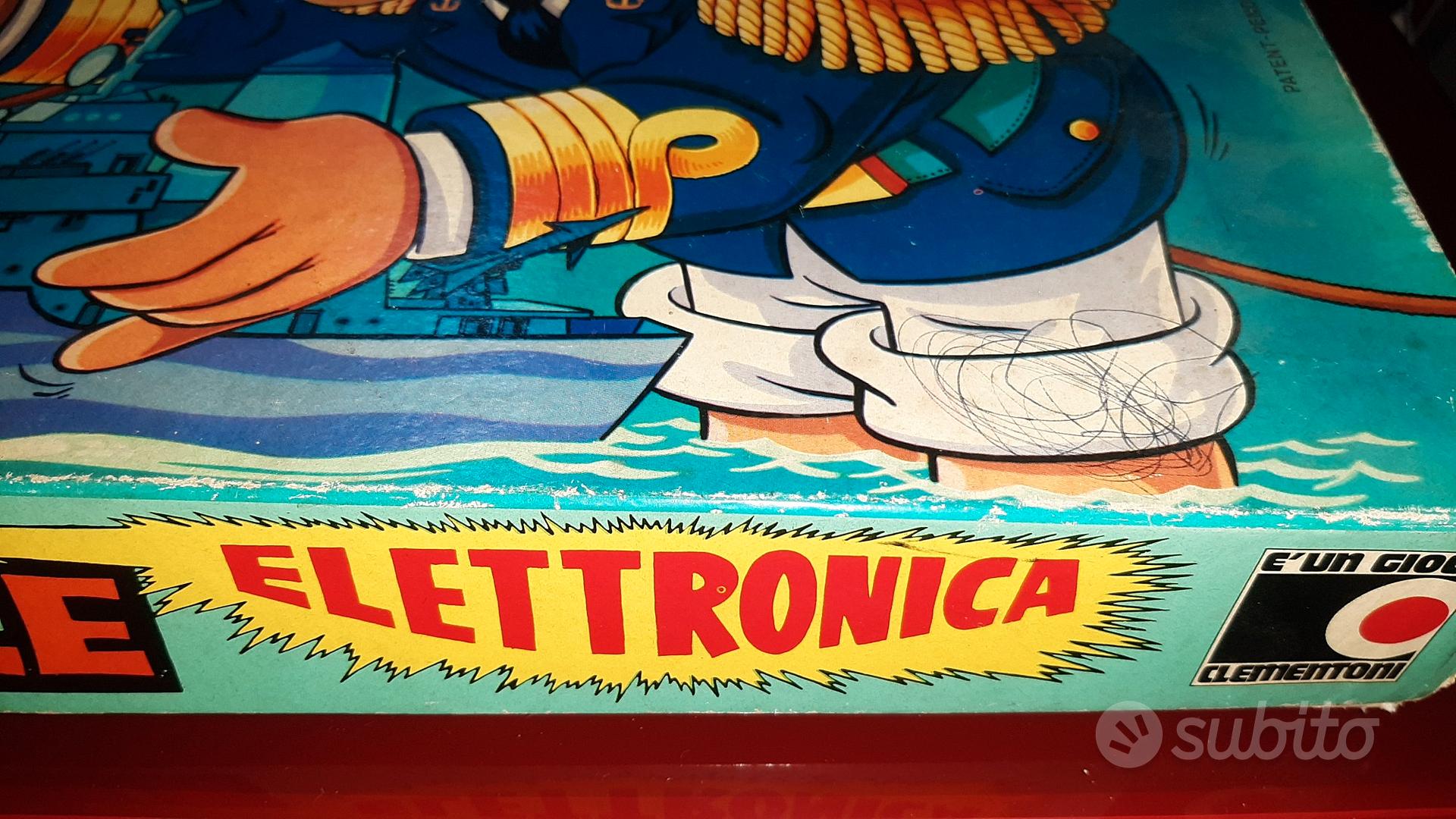 Battaglia Navale elettronica ( Clementoni giochi ) anni 70