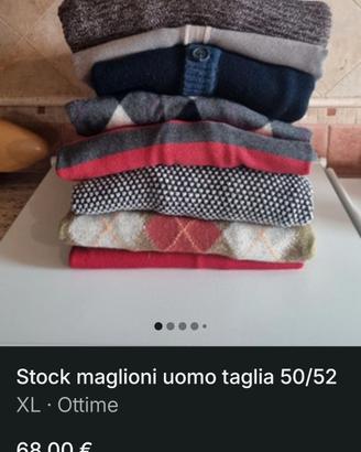 Gruppo maglioni uomo