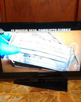 TV Samsung 37 Pollici compatibile DVBT2 HD Hevc265