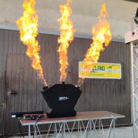 Triple flame machine Musicland dmx