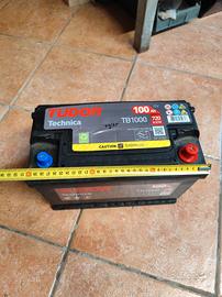 Batteria 100ah usata solo per prove