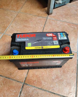Batteria 100ah usata solo per prove