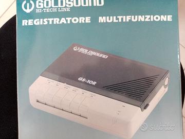 Registratore multifunzione, segreteria telefonica