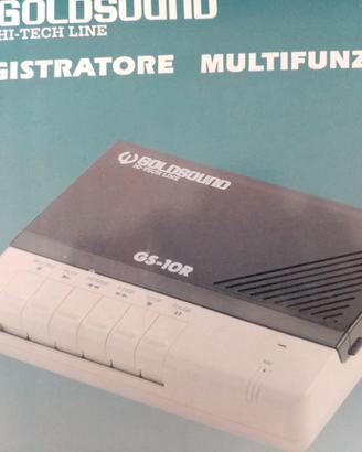 Registratore multifunzione, segreteria telefonica