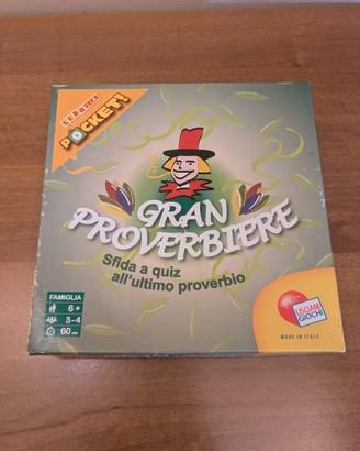Gioco Lisciani Ludoteca Pocket Gran Proverbiere
