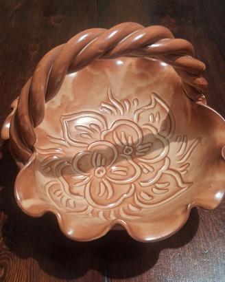 Portafrutta in terracotta