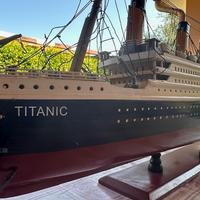 Titanic modellino in legno