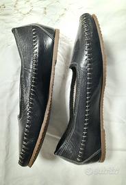 Ballerine in pelle, pelletteria artigianale