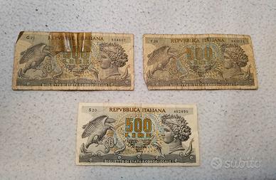 500 lire Aretusa