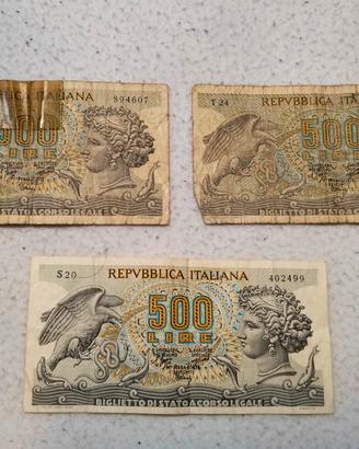 500 lire Aretusa