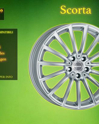 Cerchio in Lega 19" Audi-Mercedes Scorta