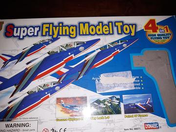 Super Flying Model 4 in 1 con lanciatore elettrico