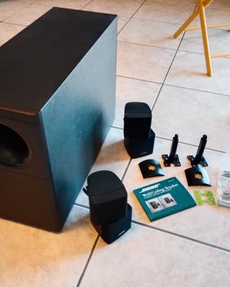 Bose Acoustimass 5 serie III + due doppi satelliti