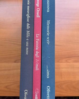 Lotto 3 libri D’arte Olivetti-Edizioni di Pregio
