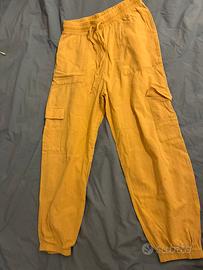 Pantaloni cotone lino da donna