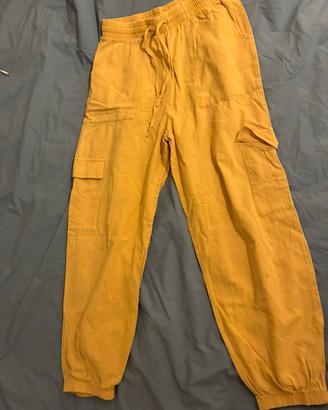 Pantaloni cotone lino da donna