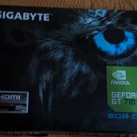 Scheda video NVIDIA GT 710 GDDR5 2 GB di VRAM 