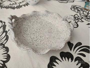 Piatto in ceramica artigianale 22 cm