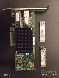 Emulex LPE16002 adattatore bus host PCIe x8 FC dua