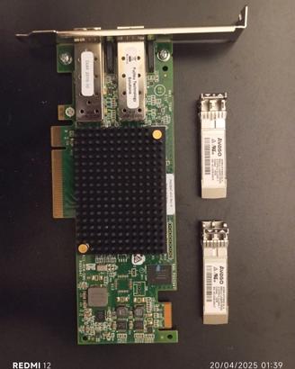 Emulex LPE16002 adattatore bus host PCIe x8 FC dua