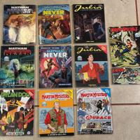 Bonelli Dylan Dog, Julia, Nathan Never, Mystere...