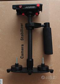 Andoer stabilizzatore camera e telefono 